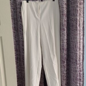 Alfani Women's Cream Trousers